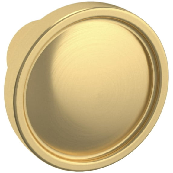 Baldwin 4403.Bin Tulip 1-1/2" Mushroom Cabinet Knob From The Estate Collection - Brass