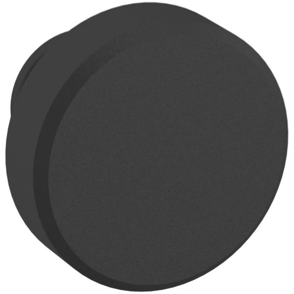 Baldwin 4411.Bin Bevel 1-1/2" Mushroom Cabinet Knob From The Estate Collection - Black