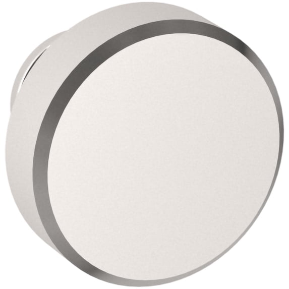 Baldwin 4411055BIN Bevel 1-1/2" Mushroom Cabinet Knob From The Estate Collection - Nickel