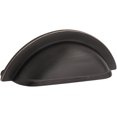 thumbnail image 1 of Baldwin 4424112 4 in. Cup Cabinet Pull, Venetian Bronze, 1 of 7
