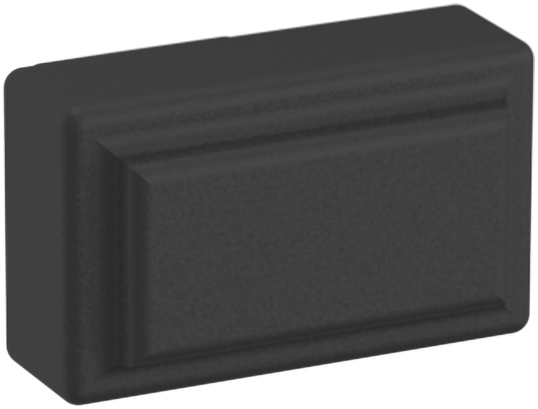 Baldwin 4425190BIN Raised 1-1/2" Rectangular Cabinet Knob From The Estate Collection -