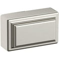 thumbnail image 1 of Baldwin 4425150BIN Raised 1-1/2" Rectangular Cabinet Knob From The Estate Collection -, 1 of 7