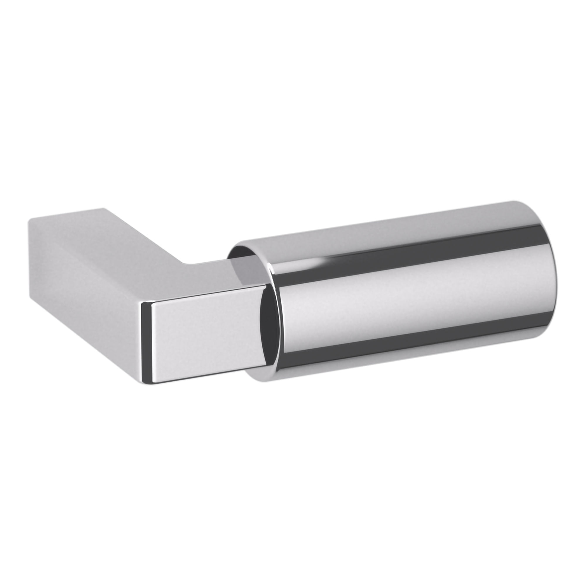 Polished Chrome Contemporary Cabinet Knob with Mounting Hardware