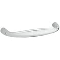 thumbnail image 1 of Baldwin 4480260 4 in. CTC Oval Cabinet Pull - Polished Chrome, 1 of 7