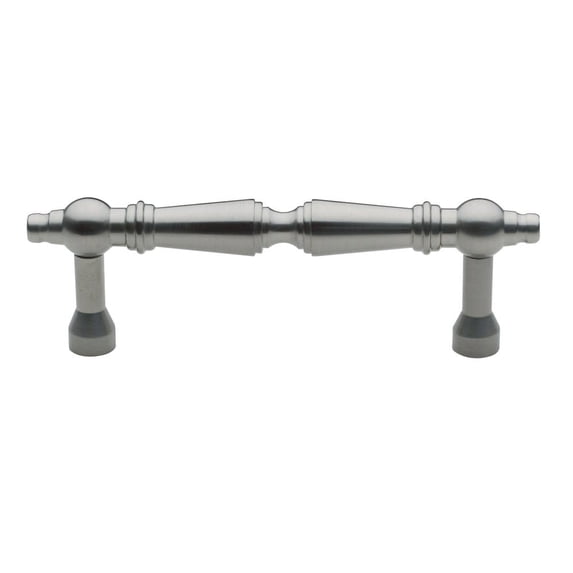 Baldwin 4487150, 3" Solid Forged Brass Satin Nickel Cabinet Pulls