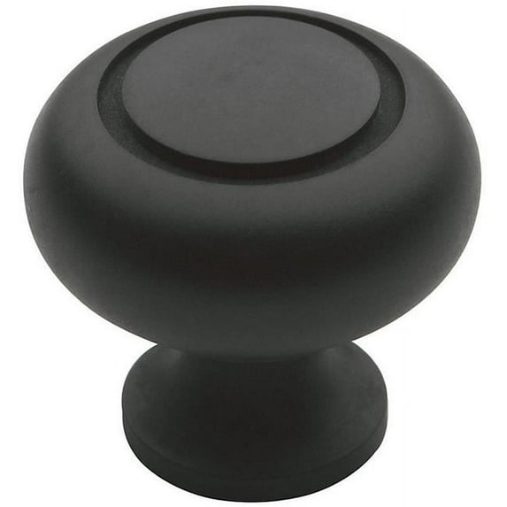 Baldwin 4492102 Deco Cabinet Knob, Oil Rubbed Bronze