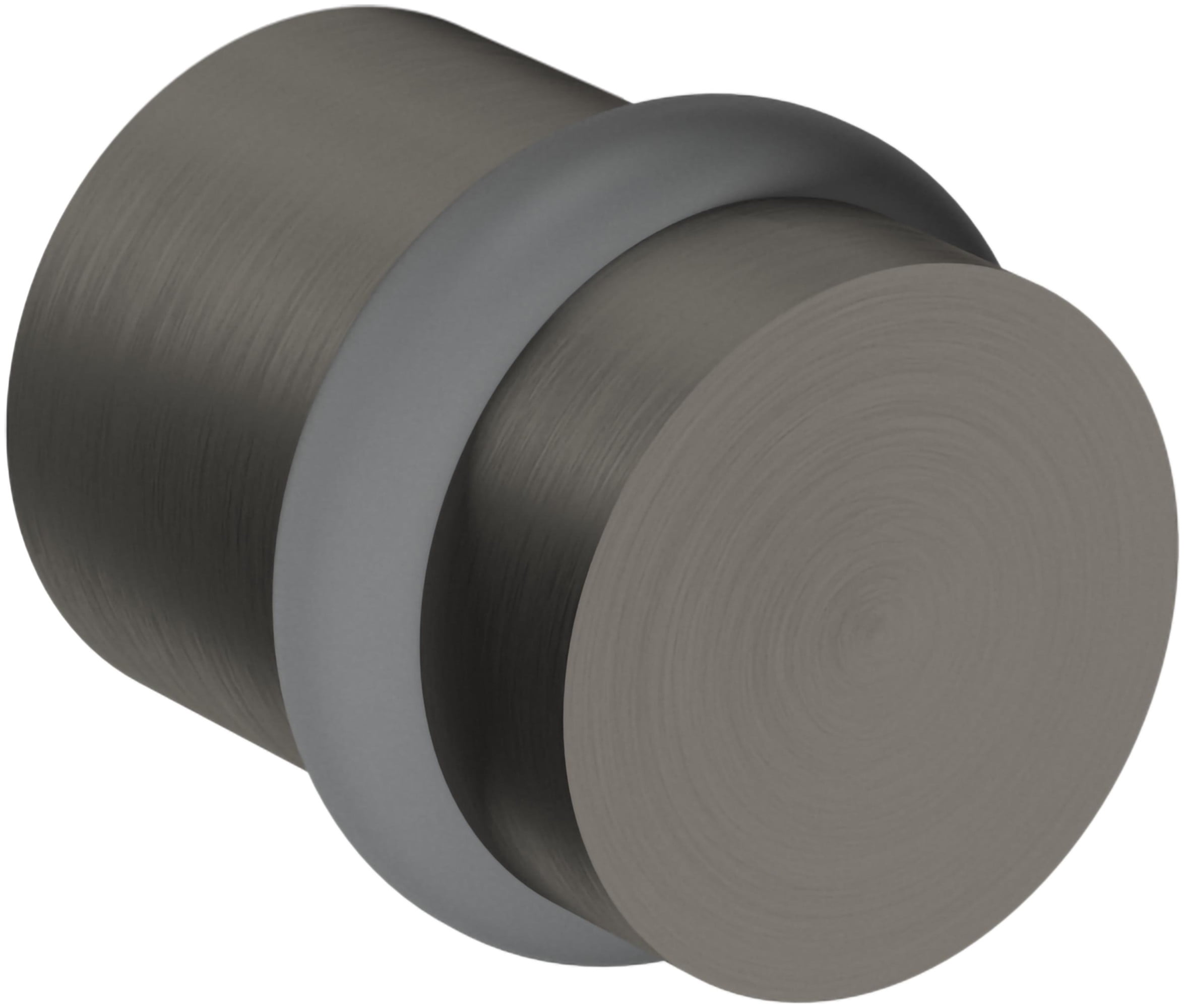 Baldwin 4505076 1-1/2" Floor Mounted Peg Door Stop - Lifetime Graphite Nickel