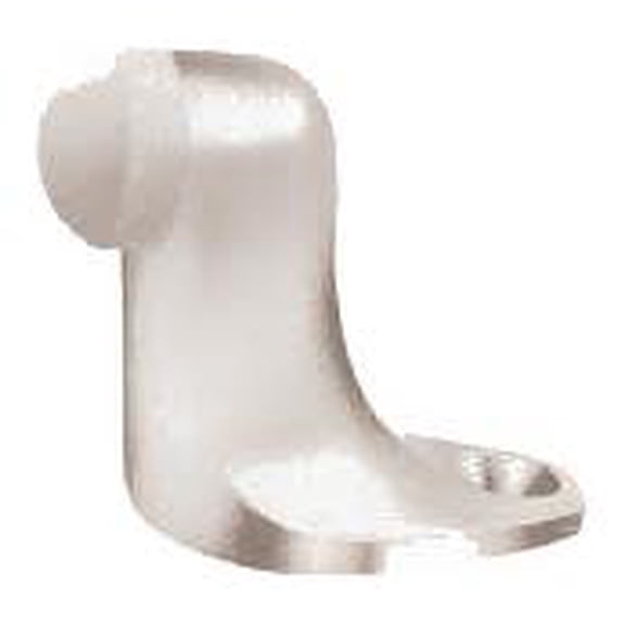 Baldwin 4510 2" Solid Brass Floor Mounted Door Stop - Nickel