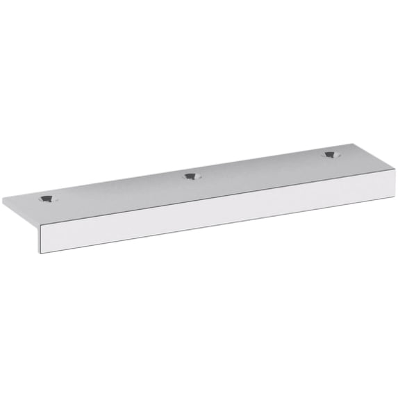 Baldwin 4621.Bin Edge Pull 4" Center To Center Finger Cabinet Pull From The Estate