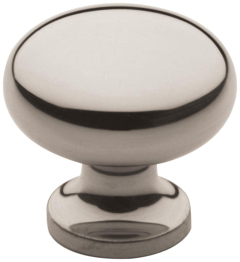 Baldwin 4704055BIN Classic 1" Mushroom Cabinet Knob From The Estate Collection - Nickel