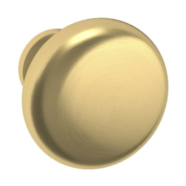 Baldwin 4706.BIN Classic 1-1/4 Inch Mushroom Cabinet Knob from The Estate Collection - Lifetime Satin Brass