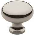 thumbnail image 1 of Baldwin 4706.Bin Classic 1-1/4" Mushroom Cabinet Knob From The Estate Collection - Nickel, 1 of 7