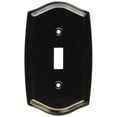 thumbnail image 1 of Baldwin 4756050 Switch Plate Colonial for Single Toggle, 1 of 5