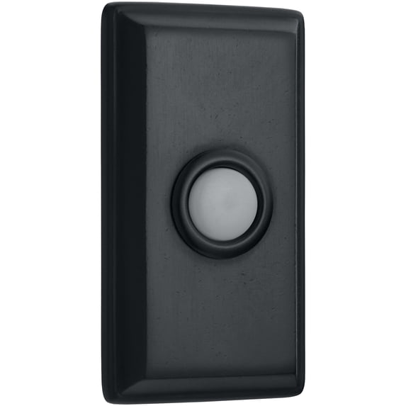 Baldwin 4860 3" X 1-1/2" Illuminated Rectangular Door Bell From The Estate Collection -