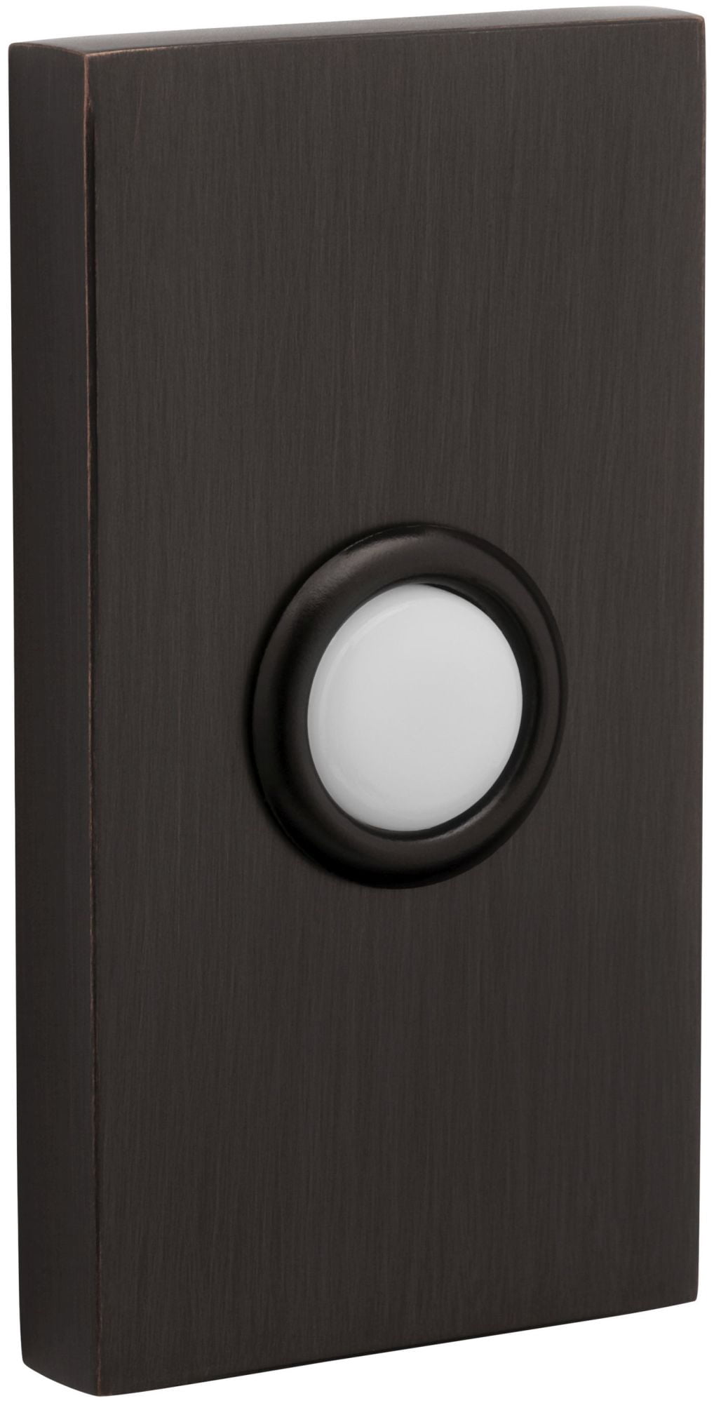 Baldwin 4863 3" X 1-1/2" Illuminated Rectangular Door Bell From The Estate Collection -
