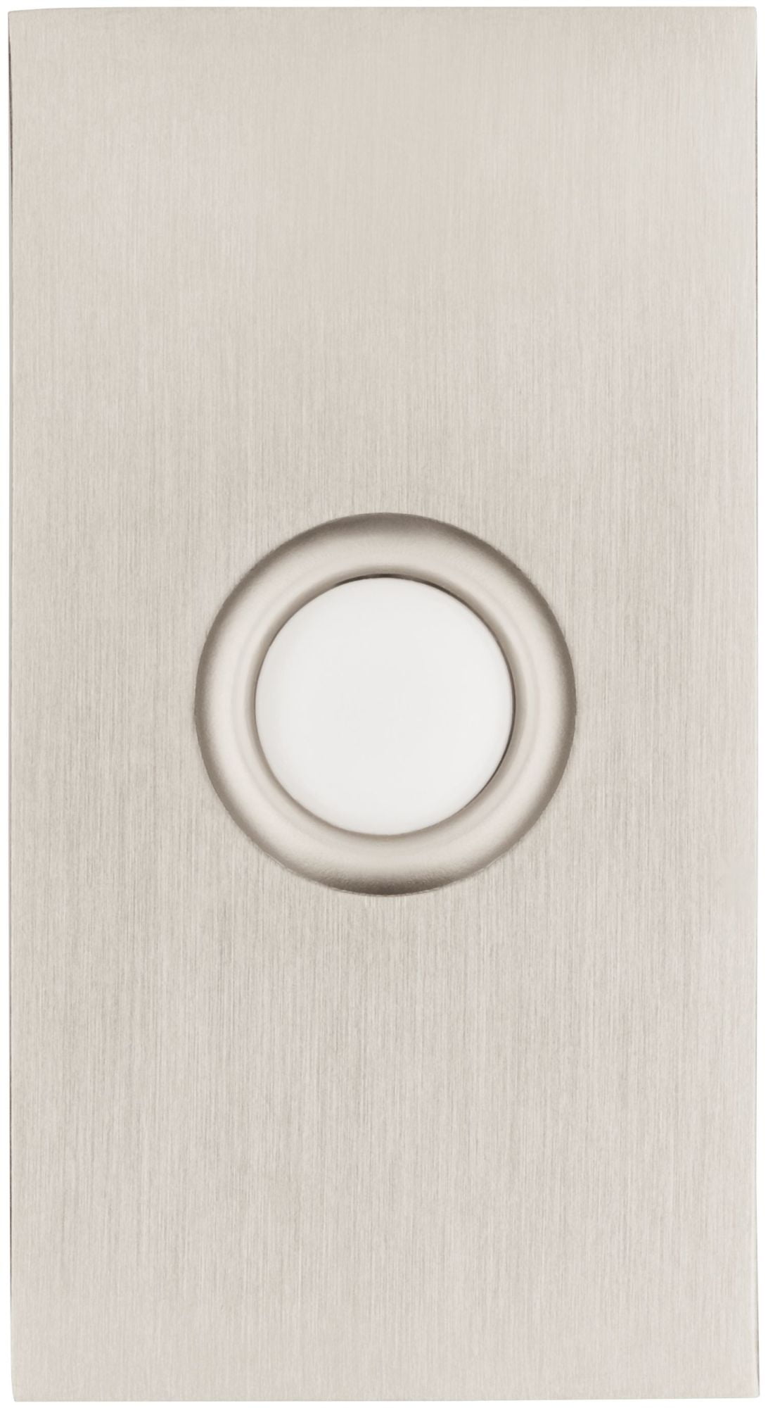 Baldwin 4863076 3" X 1-1/2" Illuminated Rectangular Door Bell From The Estate Collection -