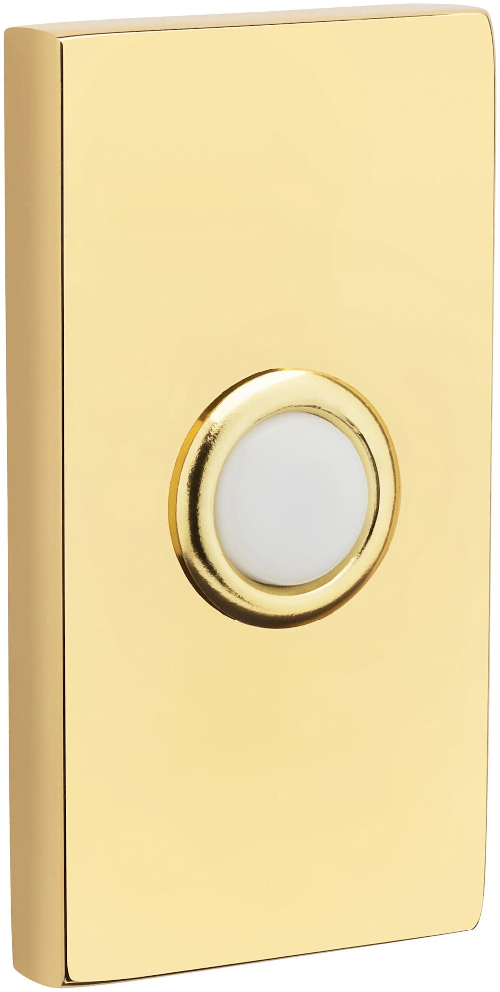 Baldwin 4863003 3" X 1-1/2" Illuminated Rectangular Door Bell From The Estate Collection -