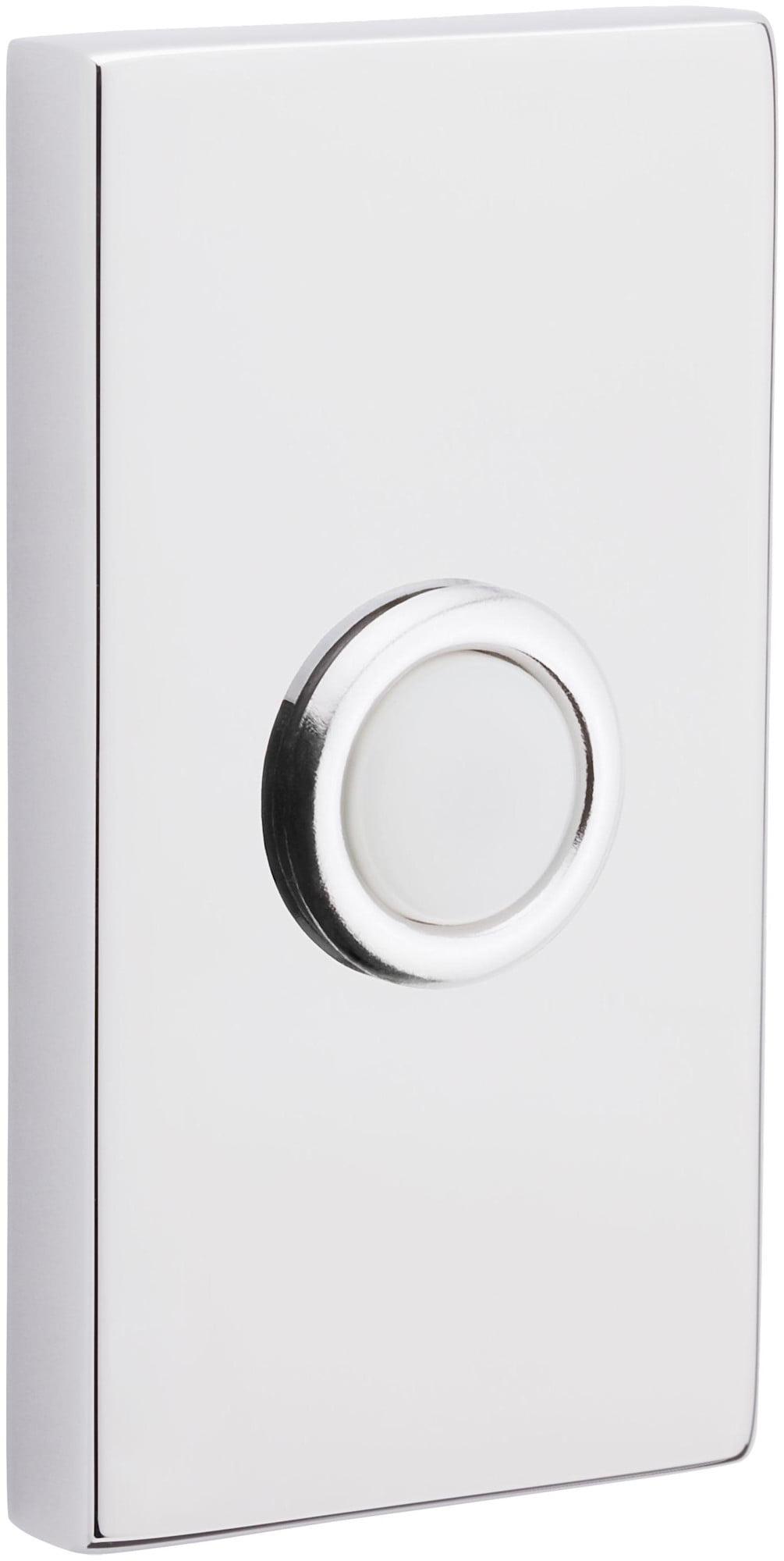 Baldwin 4863260 3" X 1-1/2" Illuminated Rectangular Door Bell From The Estate Collection -