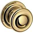 thumbnail image 1 of Baldwin 4902.BIN 1-1/2 Inch Diameter Cabinet Knob Backplate from The Estate Collection - Lifetime Polished Brass, 1 of 7