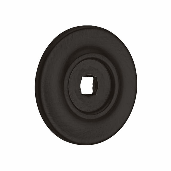 Baldwin 4903102 1.75 in. dia. Knob Back Plate, Oil-Rubbed Bronze
