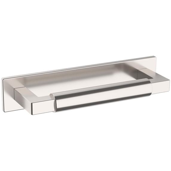 Baldwin 4926055BIN Contemporary 4" Center To Center Cabinet Pull Backplate From The Estate