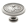 thumbnail image 1 of Baldwin 4931140 1.5 in. ornamental Cabinet Knob - Polished Nickel, 1 of 7