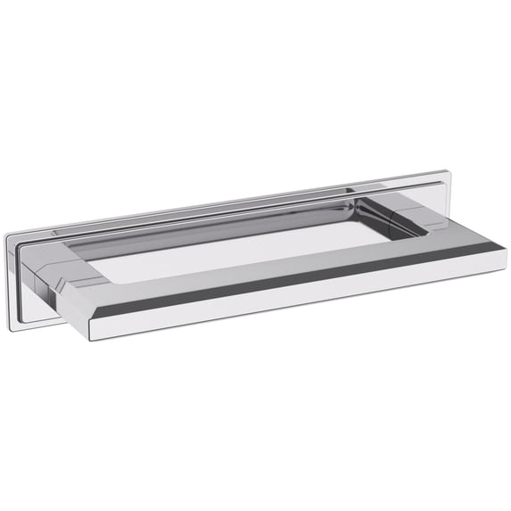 Baldwin 4940260BIN Transitional 4" Center To Center Cabinet Pull Backplate From The Estate