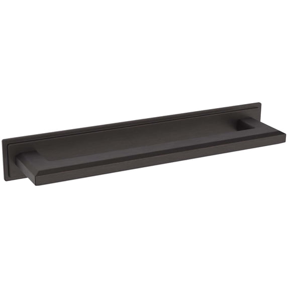 Baldwin 4941112BIN Transitional 6" Center To Center Cabinet Pull Backplate From The Estate