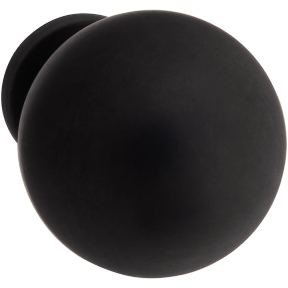 Baldwin 4960102BIN Spherical 1" Round Cabinet Knob From The Estate Collection - Bronze
