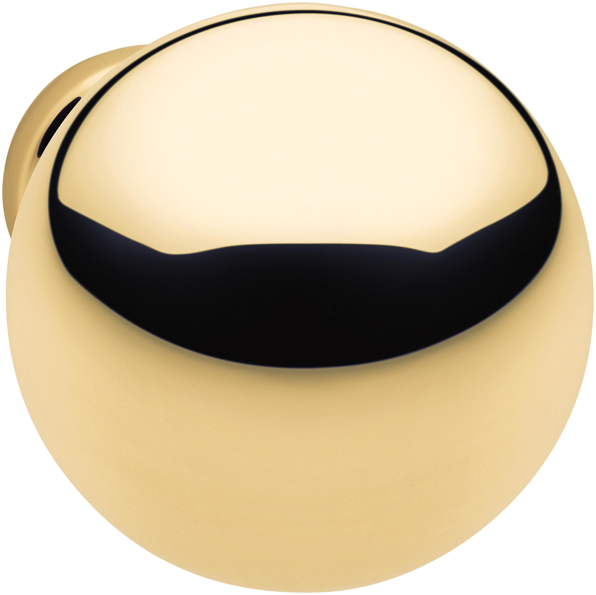 Baldwin 4961030 1.25 in. Round Cabinet Knob, Polished Chrome