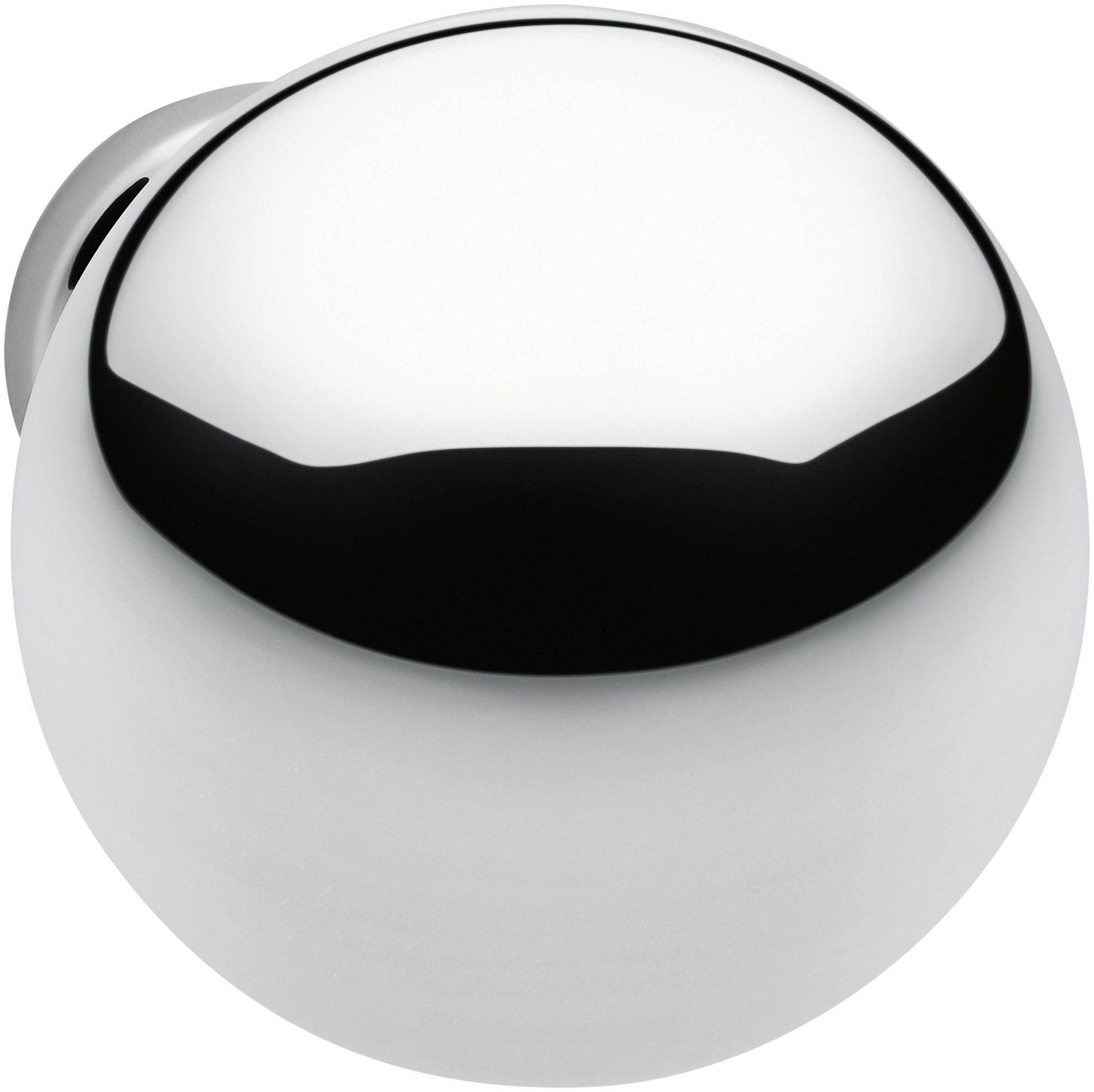 Baldwin 4961260BIN Spherical 1-1/4" Round Cabinet Knob From The Estate Collection - Chrome