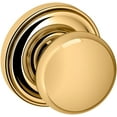 thumbnail image 1 of Baldwin 5000.Pass 5000 Passage Door Knob Set - Brass, 1 of 7