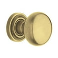 thumbnail image 1 of Baldwin 5000060MR Estate Knobs Without Rosettes, Satin Brass & Brown, 1 of 1