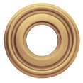 thumbnail image 1 of Baldwin 5010003 2 in. Polished Brass Pair of Estate Rosettes for Passage Functions, 1 of 1