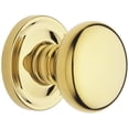thumbnail image 1 of Baldwin 5015003FD 5015 Non-Turning Two-Sided Dummy Door Knob Set - Brass, 1 of 7