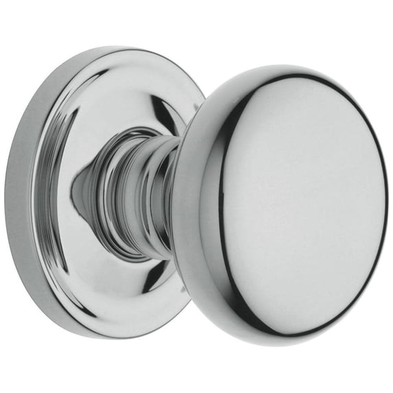 Baldwin Classic Single Dummy Door Knob with Round Rosette