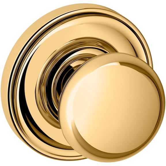Baldwin 5030031IDM 5030 Non-Turning One-Sided Dummy Door Knob - Brass