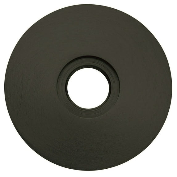 Baldwin 5046 Pair of Estate Rosettes for Passage Functions, Satin Black