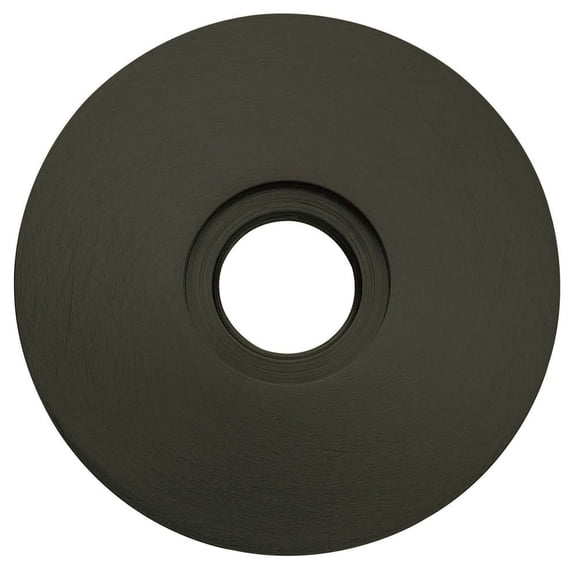 Baldwin 5046190FD Full Dummy Estate Rosettes for Passage Functions, Satin Black