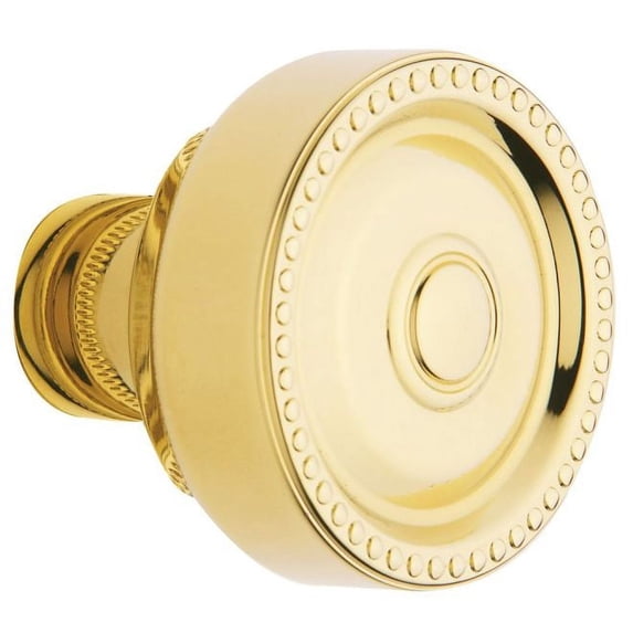 Baldwin 5065003MR Pair 5065 Knob Less Rose Lifetime Brass Finish