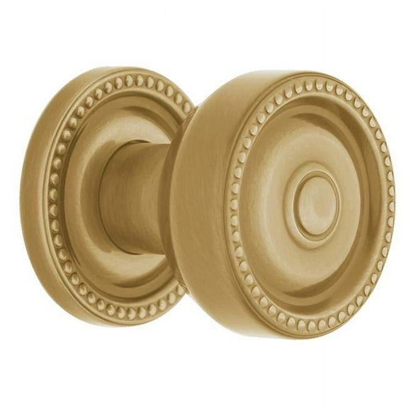 Baldwin 5065033MR Estate Knob & Less Rose, Vintage Brass