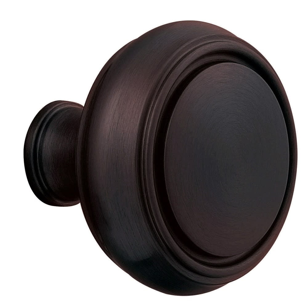 Baldwin 5068112IMR Knob X Less Rose, Venetian Bronze
