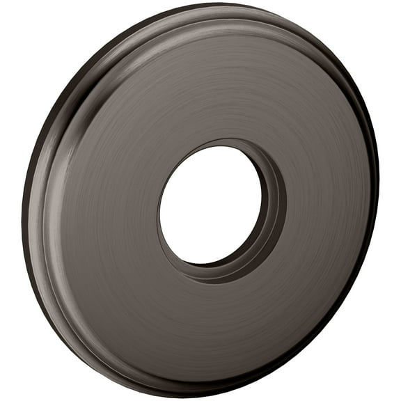 Baldwin 5075 Pair Of Estate Rosettes For Passage Functions - Lifetime Graphite Nickel