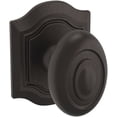 thumbnail image 1 of Baldwin 5077.Idm 5077 Non-Turning One-Sided Dummy Door Knob - Bronze, 1 of 7