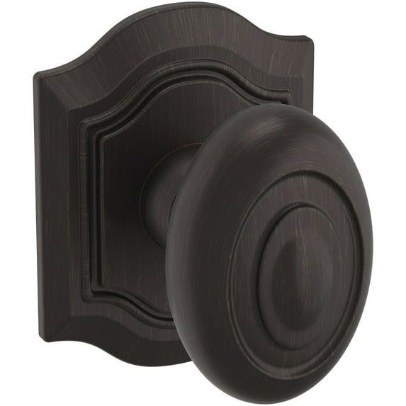 Baldwin 5077.Idm 5077 Non-Turning One-Sided Dummy Door Knob - Bronze