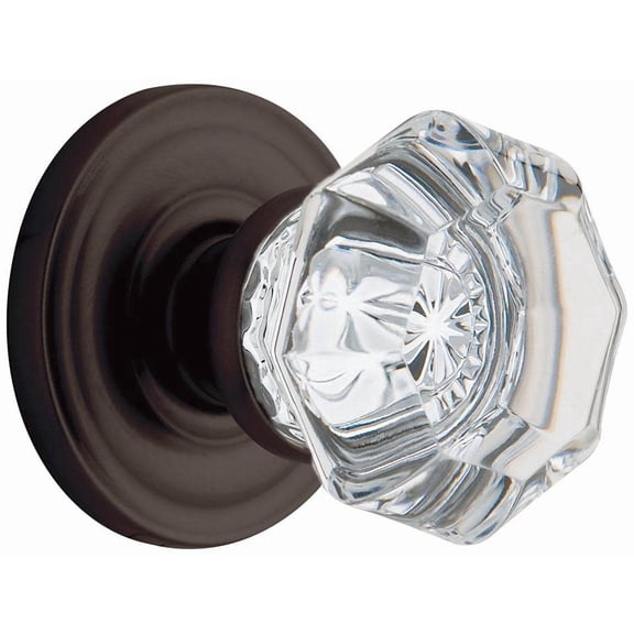 Baldwin 5080112IDM 5080 Non-Turning One-Sided Dummy Door Knob - Bronze