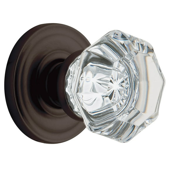 Baldwin 5080102MR Fillmore Estate Door Knobs without Rosettes - Oil Rubbed Bronze