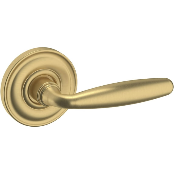 Baldwin 5106.Rdm 5106 Right Handed Non-Turning One-Sided Dummy Door Lever - Brass