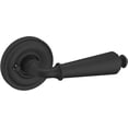 thumbnail image 1 of Baldwin 5125.Priv 5125 Privacy Door Lever Set - Black, 1 of 7