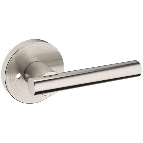 Baldwin 5137056PRIV 5137.PRIV 5137 Privacy Door Lever Set with 5046 Rose from The Estate Collection
